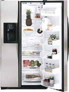 GE PSG27SHCBS 220 Volt 27 Cubic Feet Stainless Steel Refrigerator