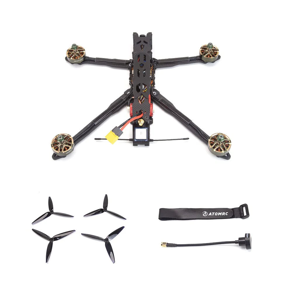 ATOMRC Insight7 - BLS 45A 6S 4IN1 ESC 2806.5 1350kv Motor BE220 GPS Long Range Light Weight  Long Range 7 Inch FPV Racing Drone