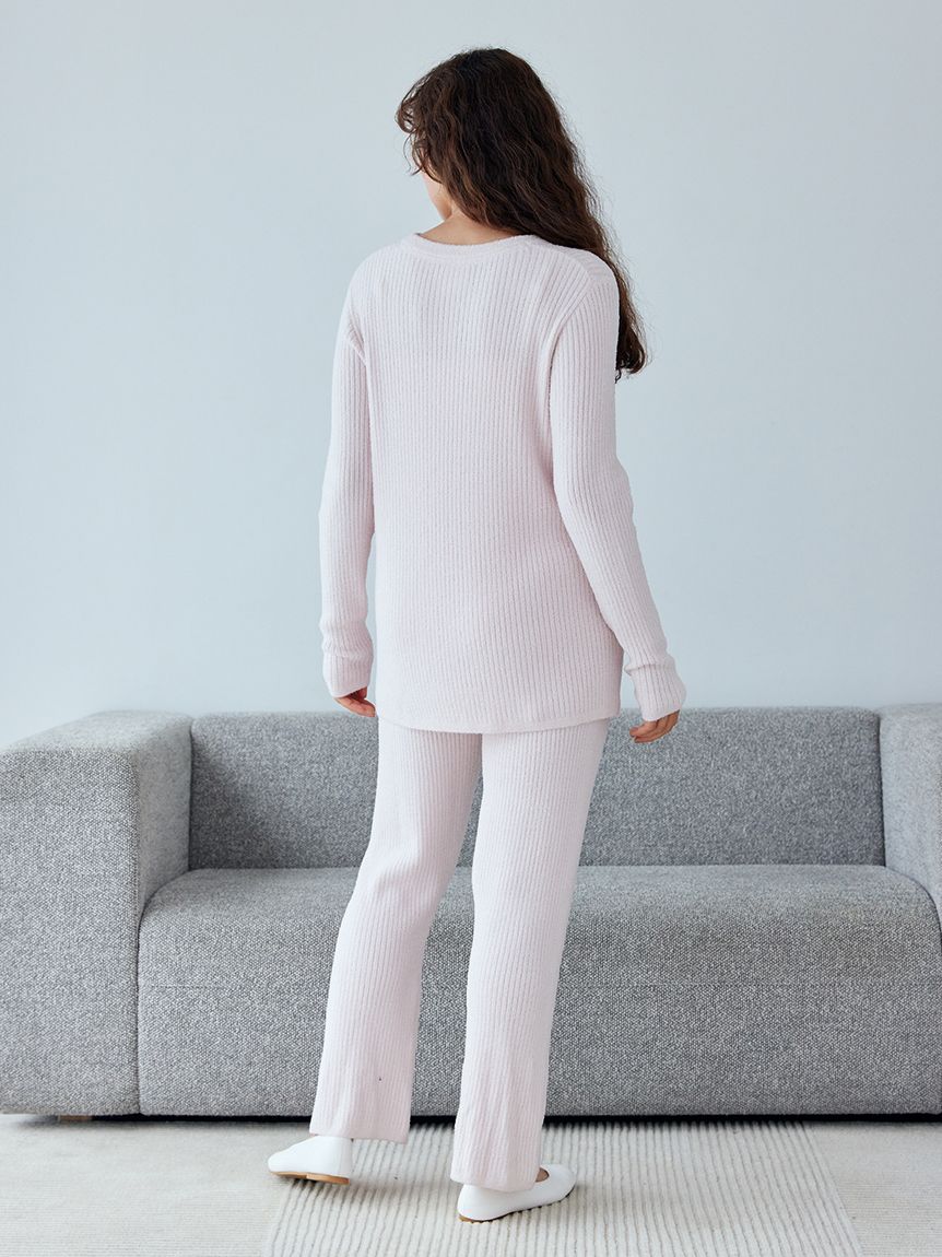 Hot Smoothie Rib Pullover Sweater