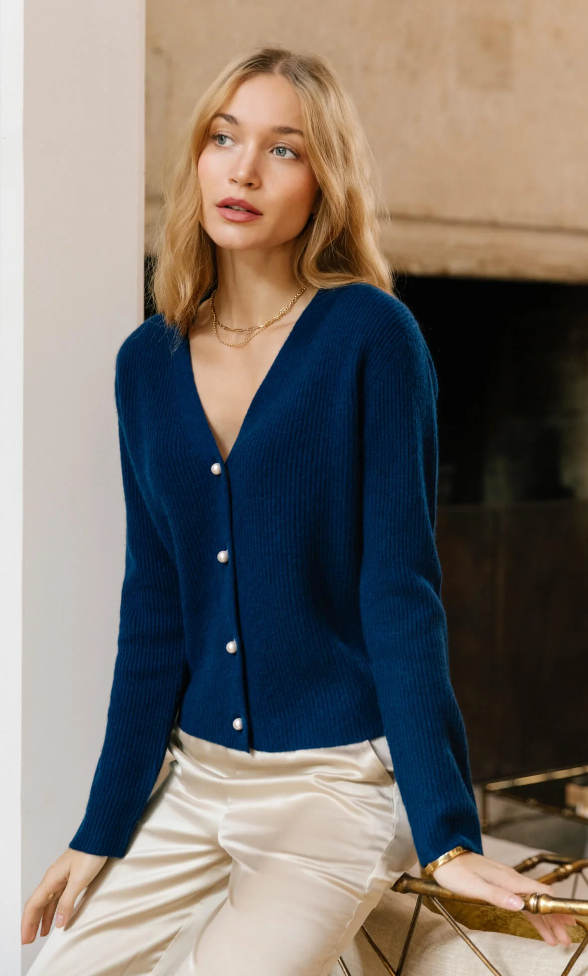 Valentina Luxe Cashmere Cardigan