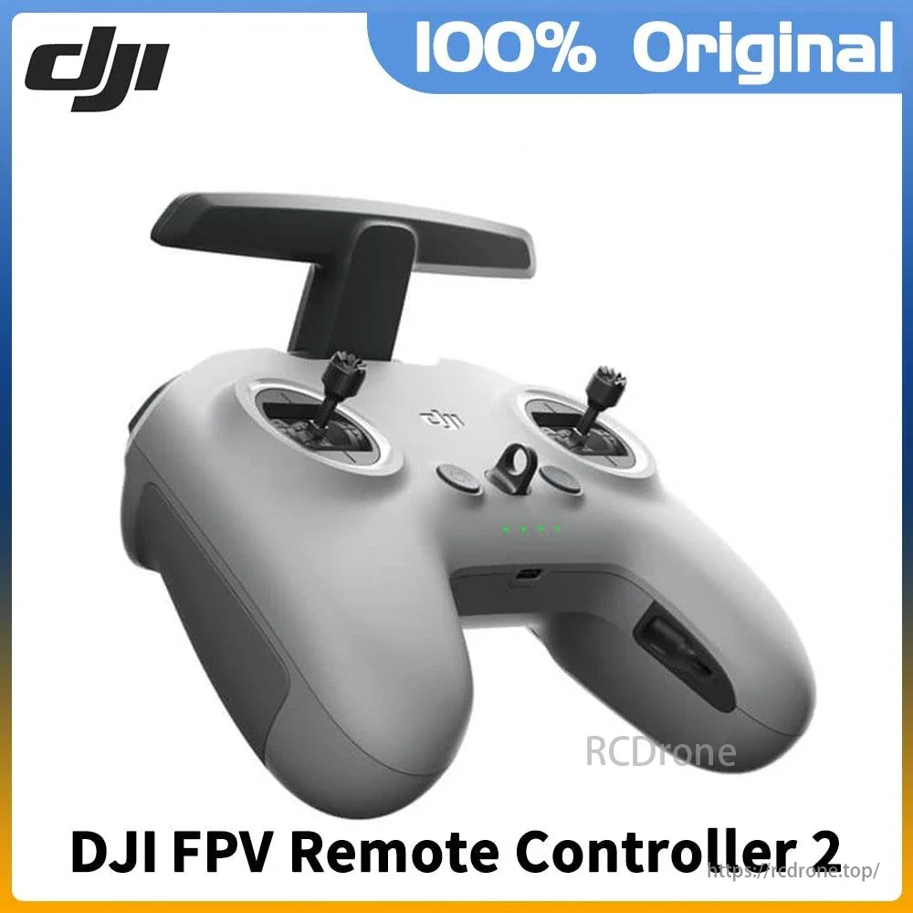 DJI FPV Remote Controller 2 - Original for DJI FPV Goggles V2 / DJI Goggles 2 / DJI FPV / DJI Avata Adopts An Ergonomic Design