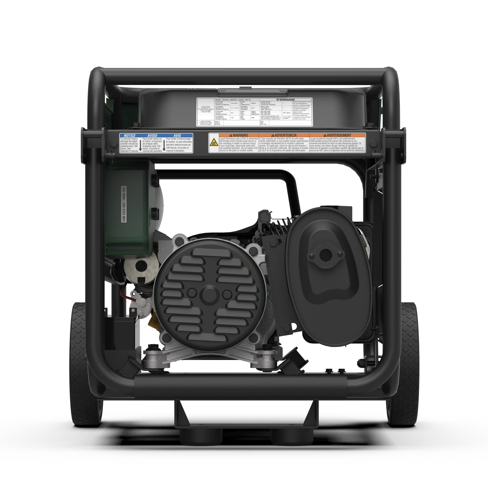 LPG Portable Generator 4100W Electric Start