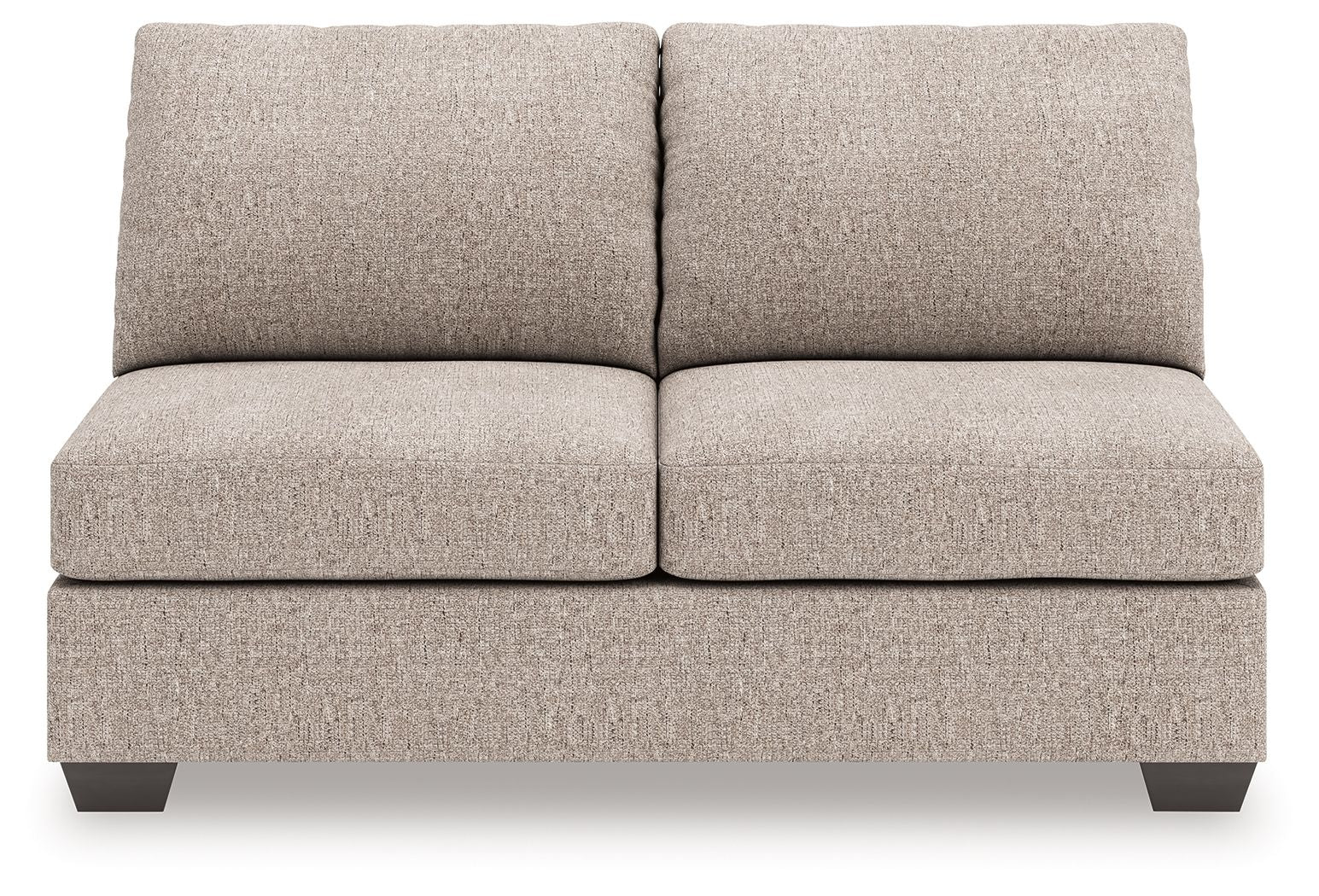 Newellen - Armless Loveseat - Beige