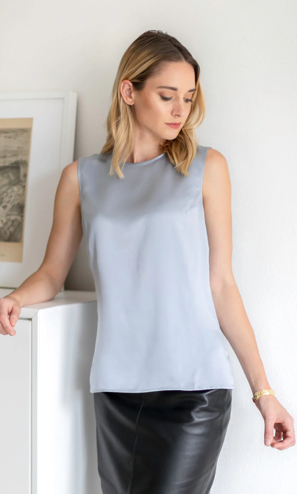 Giada Silk Shell Tank