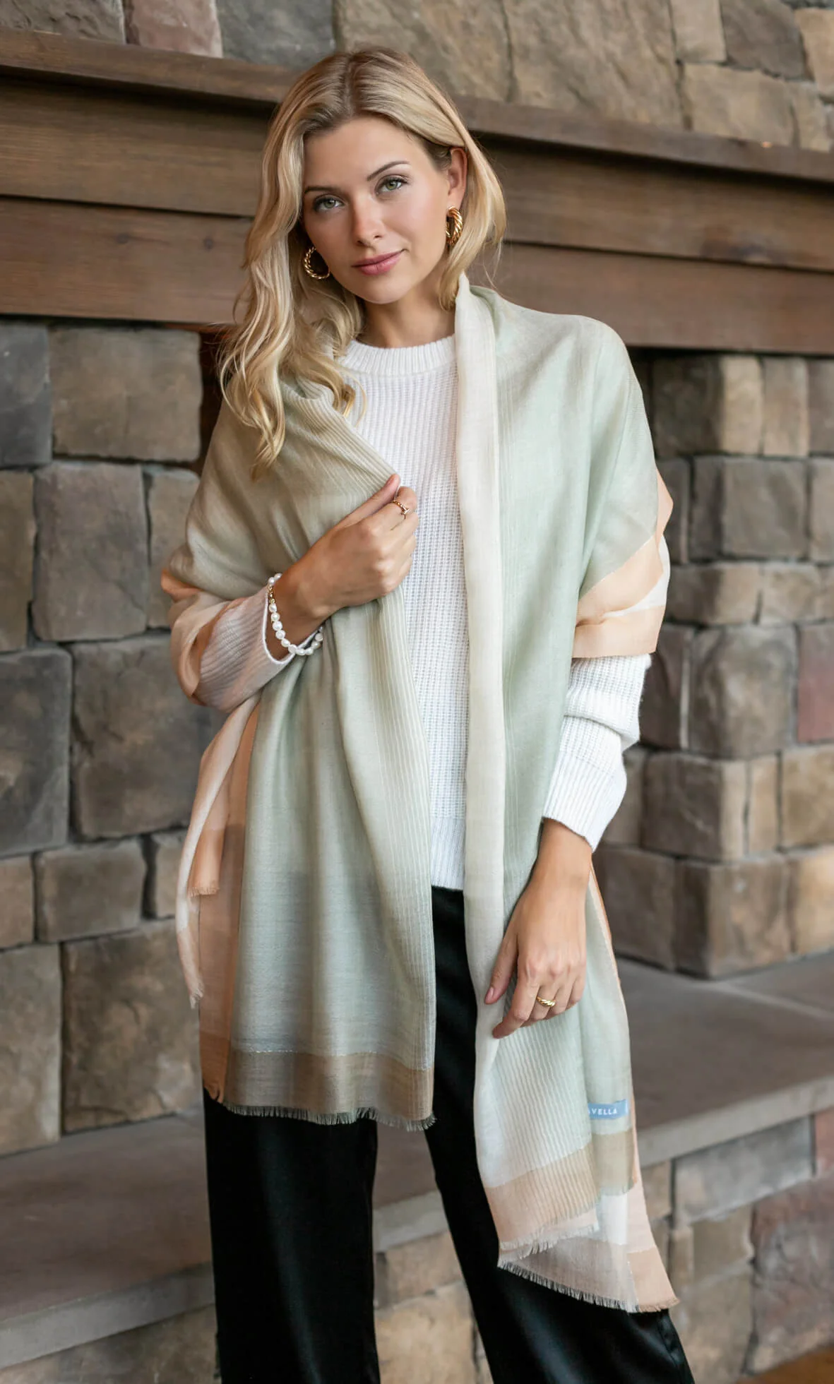 Aria Cashmere Wrap Scarf
