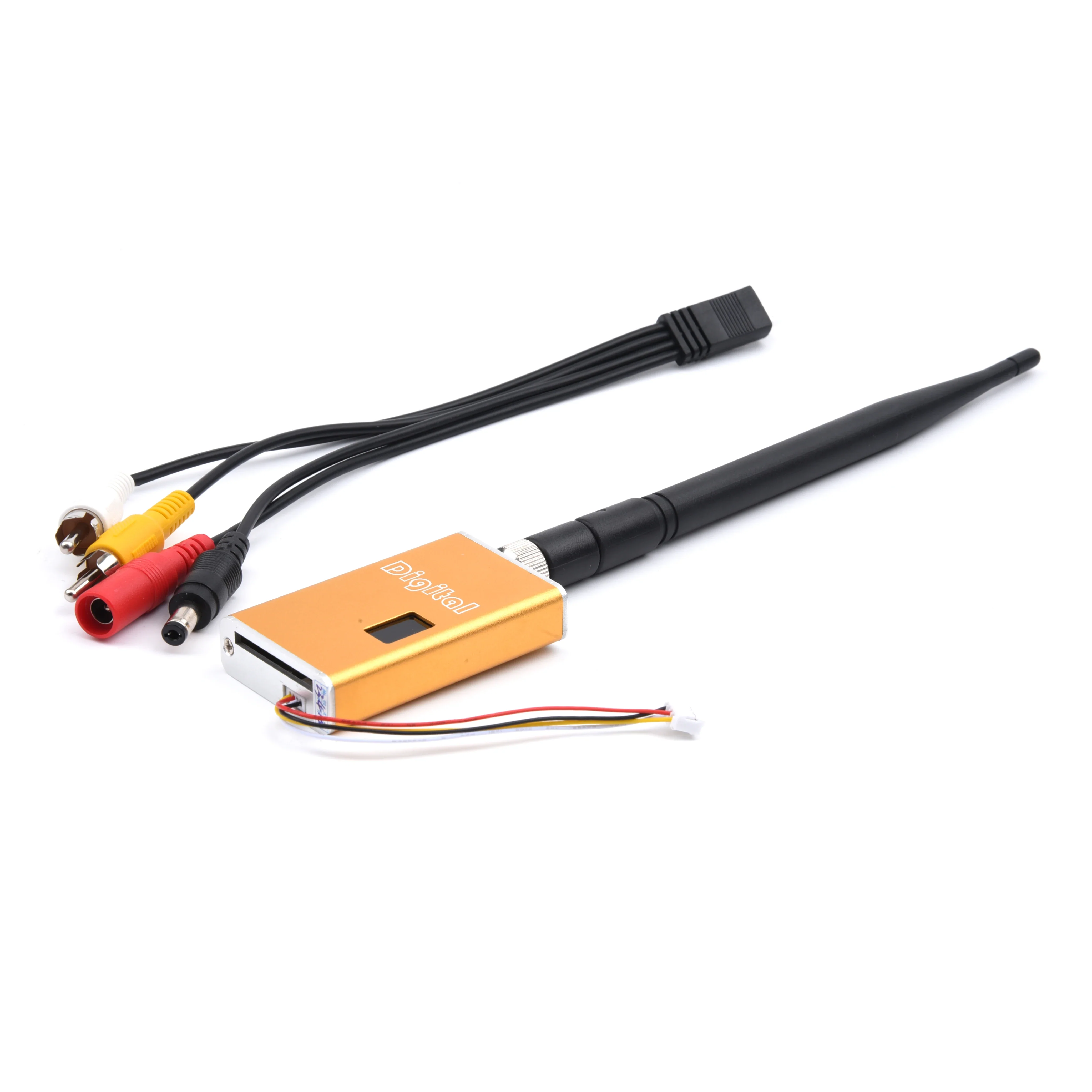 1.2G 5W VTX - Miniature FPV Video Sender 1200Mhz  5000mW Audio Video Wireless Transmitter and Receiver LOS Long Distance