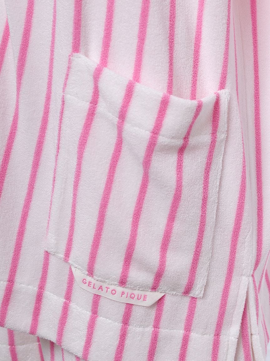 Cool-Touch Striped Pile Shirt