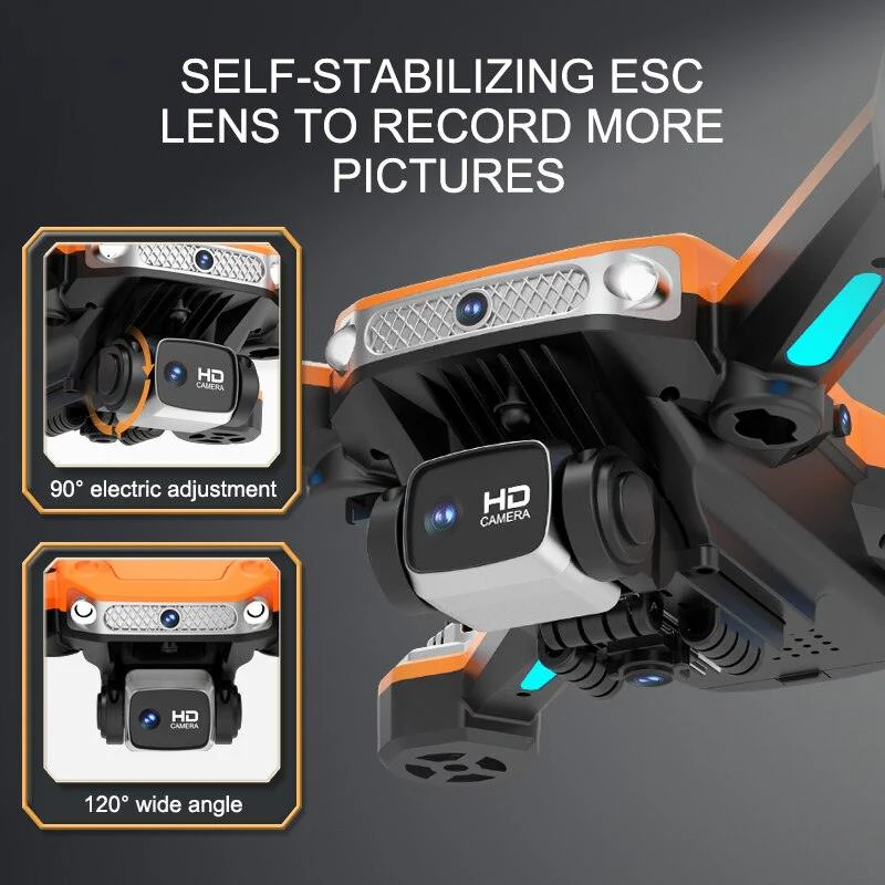 A19 Pro Drone - 2023 New GPS Professionele Dual Hd Camera Optische Stroom Positionering Vermijden  Opvouwbare Quadcopter Rc Speelgoed