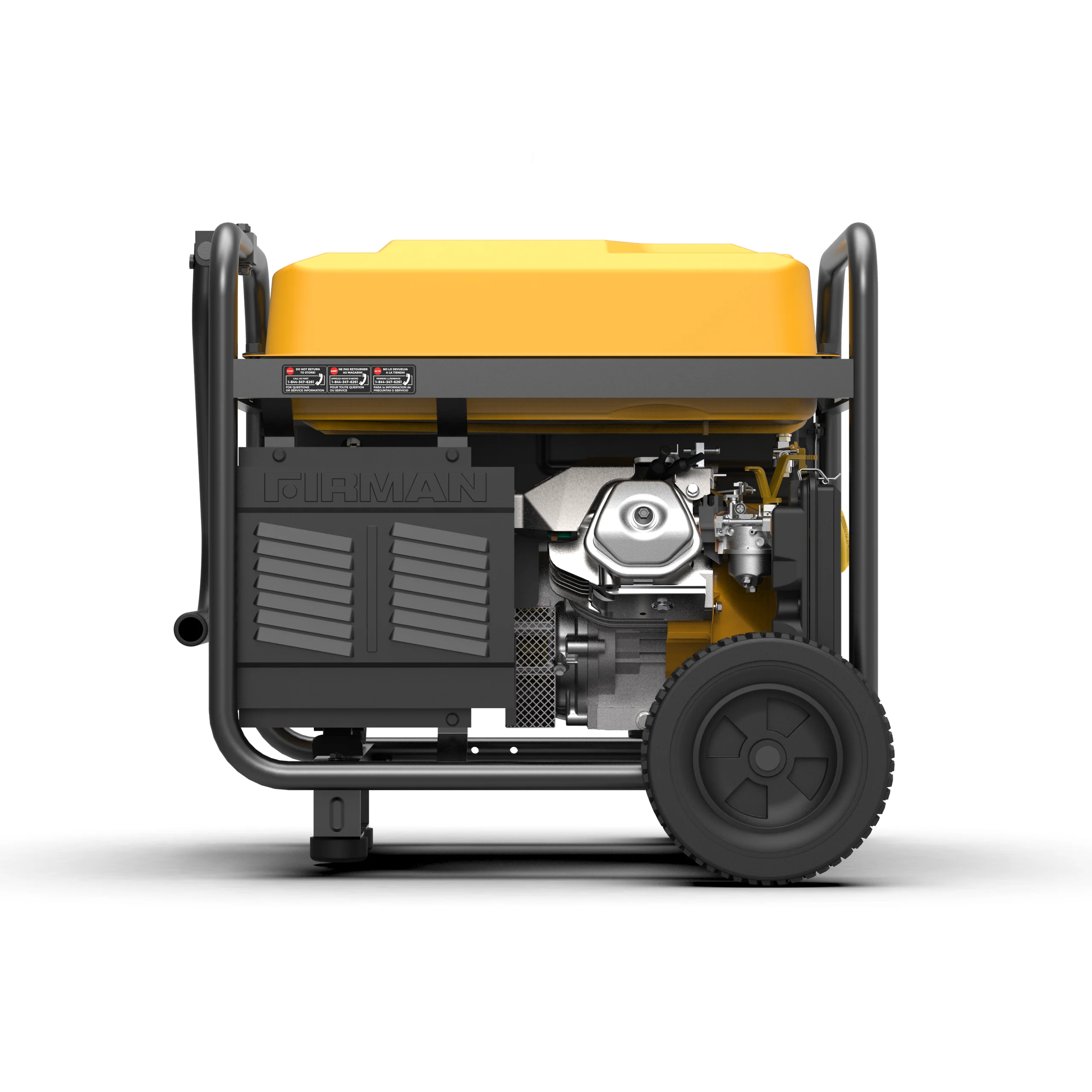 Gas Portable Generator 7125W Recoil Start 120/240V