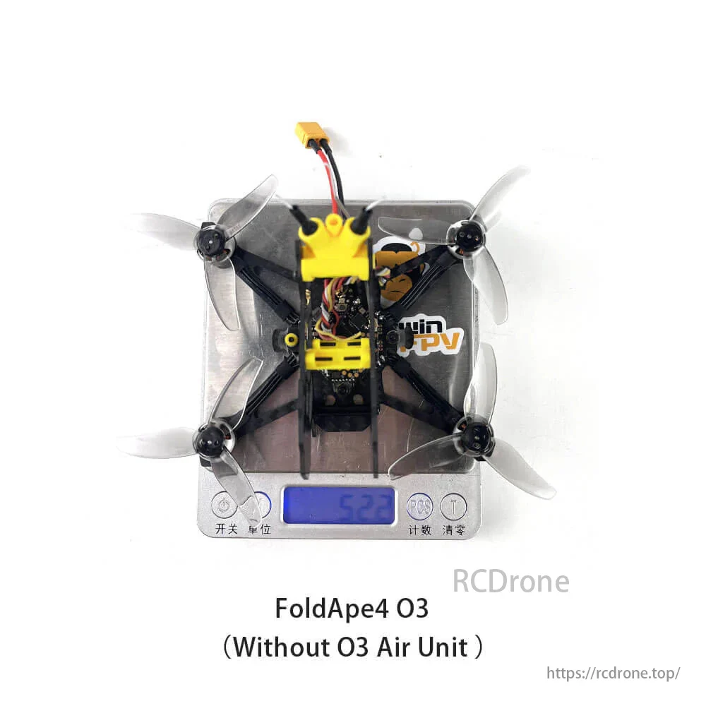 DarwinFPV TinyApe 3S Analog / Avatar / O3 BNF 2.5-Inch Freestyle FPV Drone