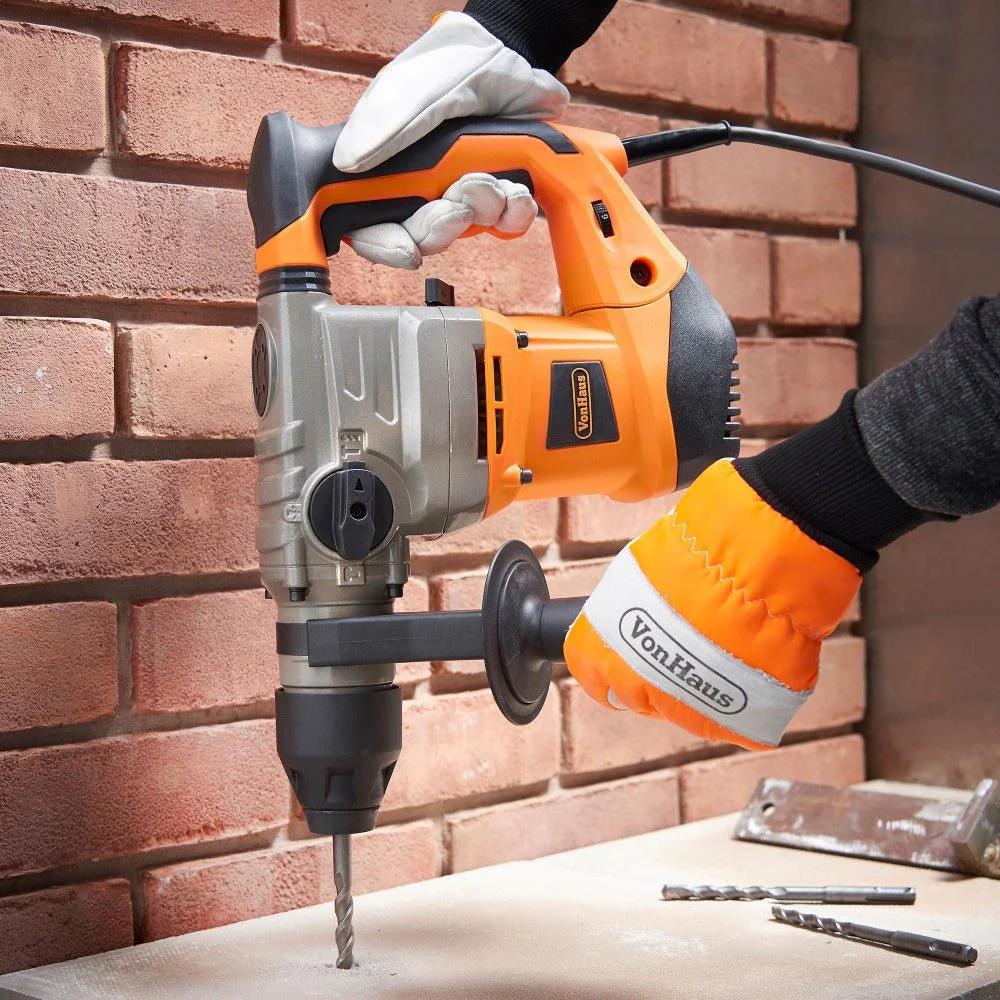 VonHaus 1500W SDS Drill for 220 Volts Use