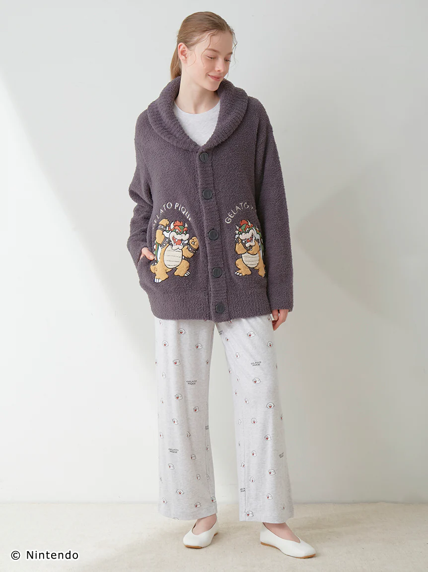 SUPER MARIO™️ UNISEX Baby Moco Jacquard Shawl Cardigan