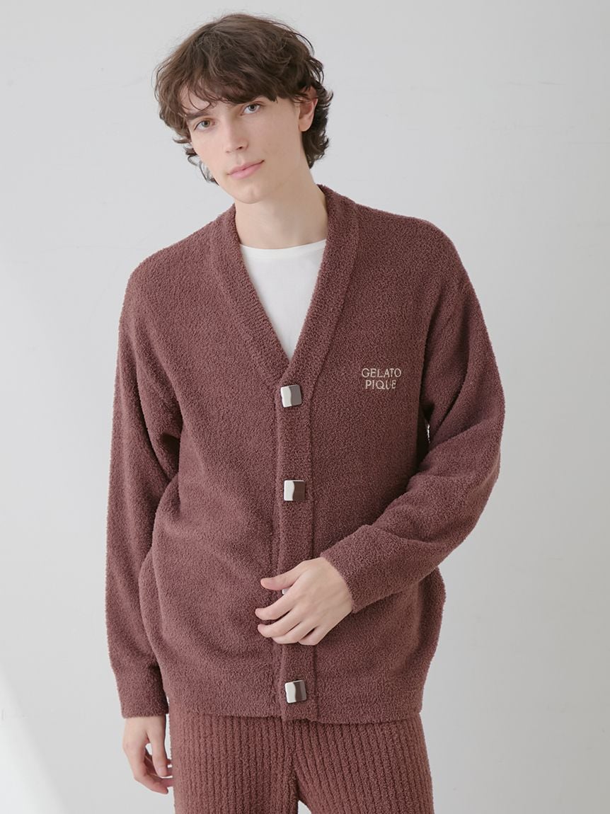 [MENS]Baby Moco Chocolate Button up Cardigan
