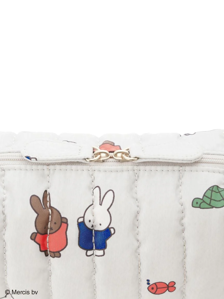 【Dick Bruna】Quilted All-Over Print Pouch