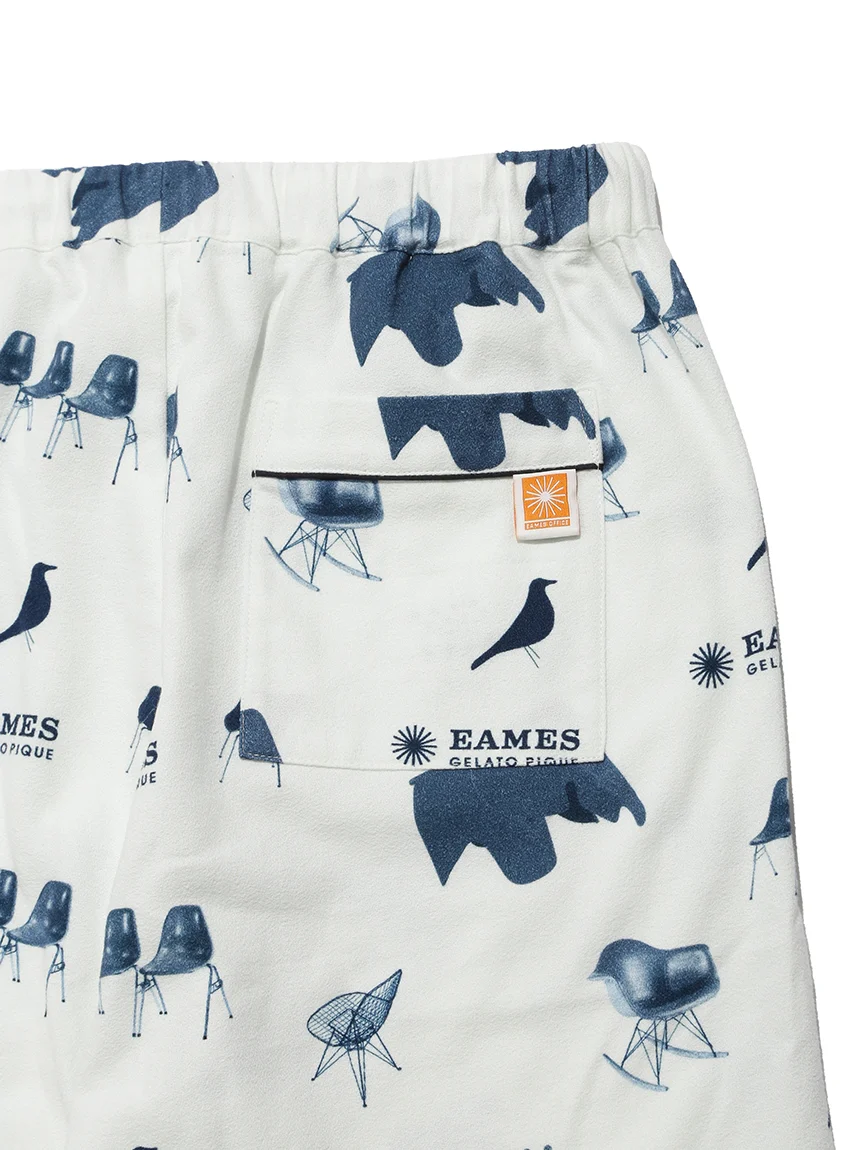 EAMES Chair Motif Men's Lounging Pajamas Pants