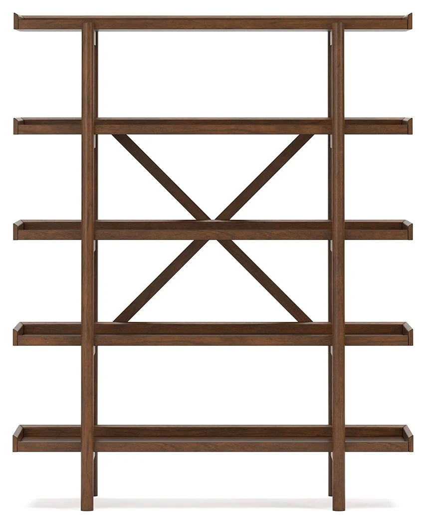 Lyncott - Bookcase - Brown