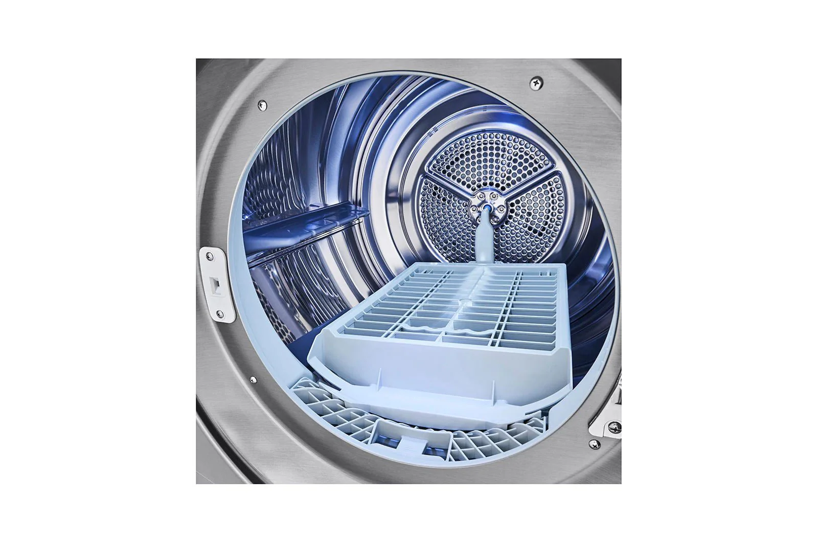 LG 220 volt Front Load Dryer 9KG Silver RC9066 220v 240 volts 50 hz