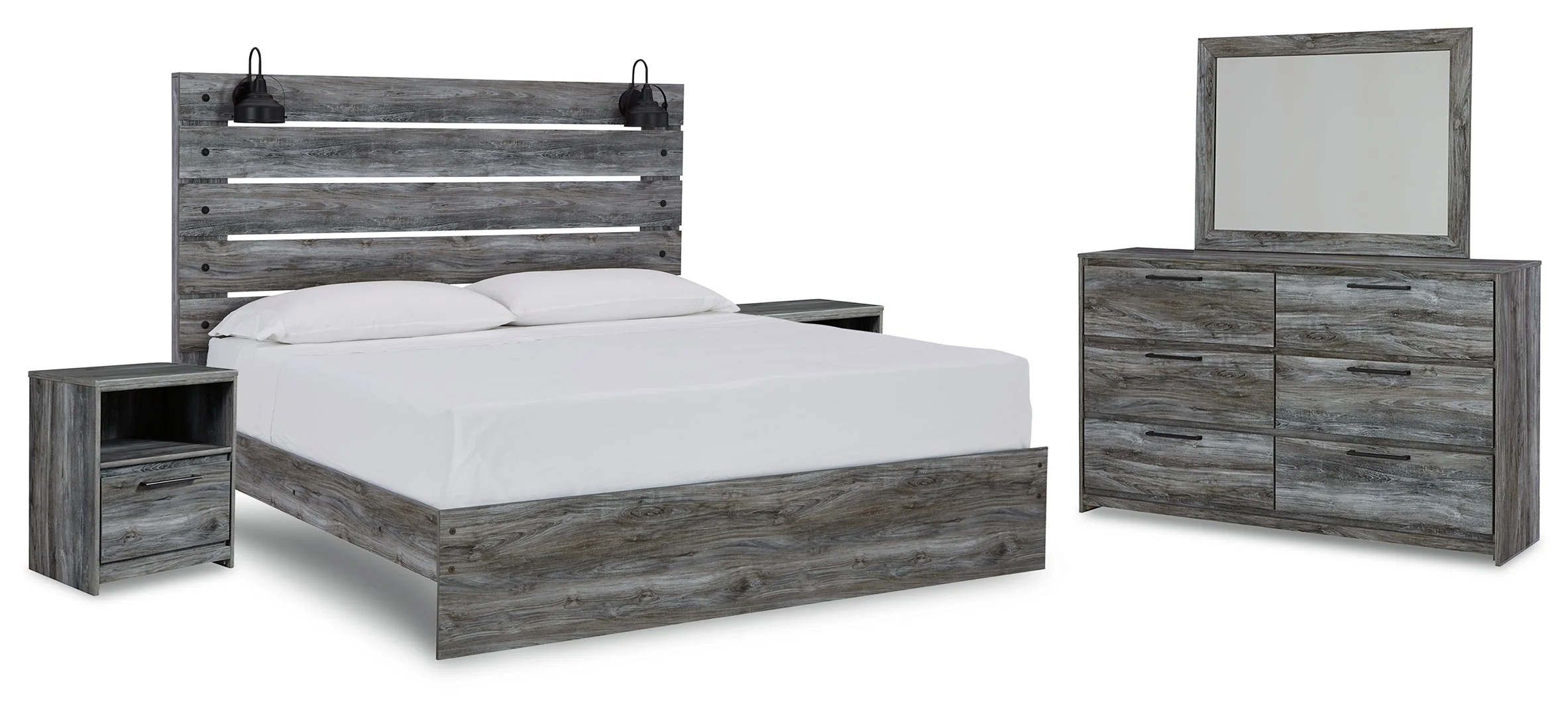 Baystorm Grey Bedroom Set