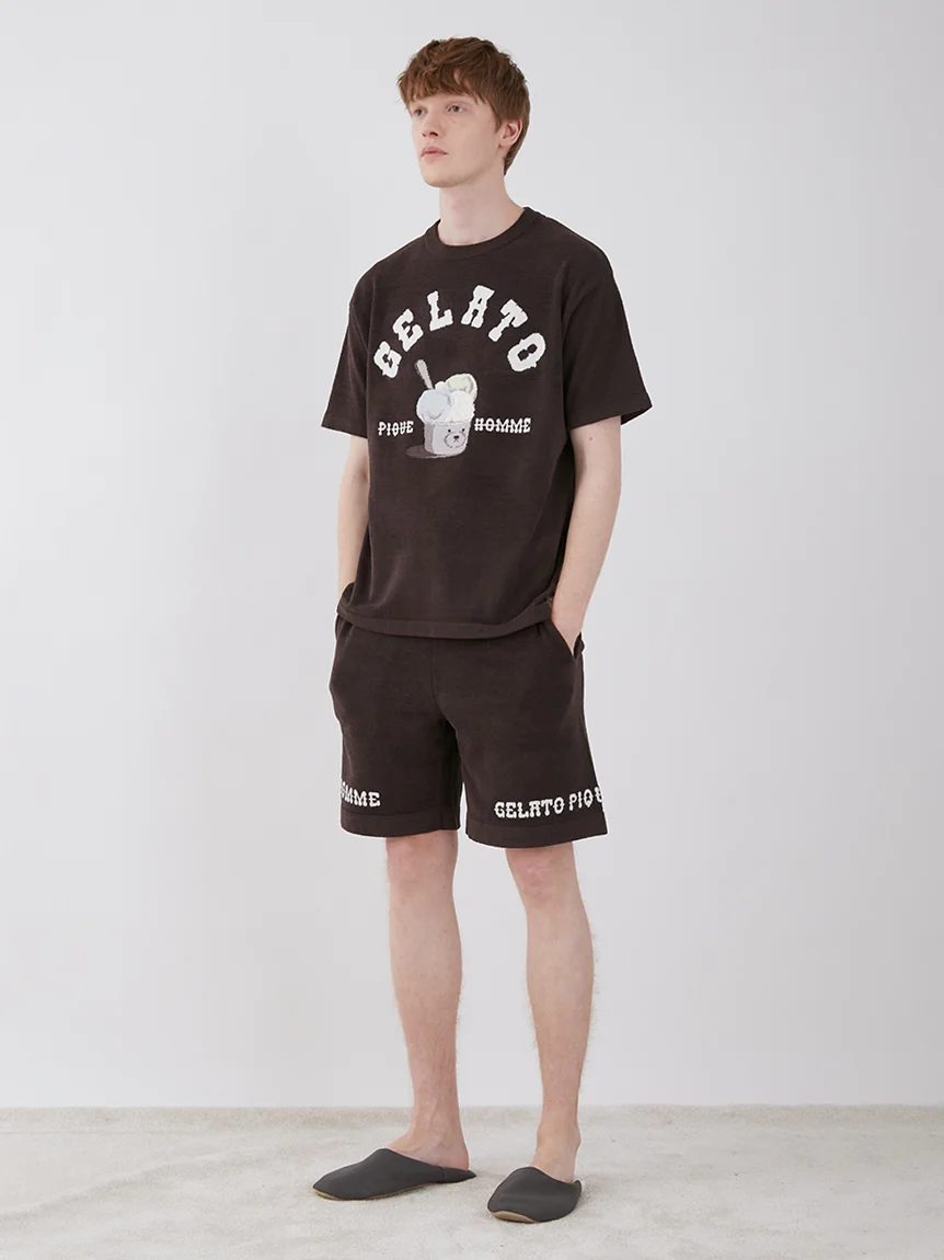 Men's Logo Jacquard Lounge Shorts