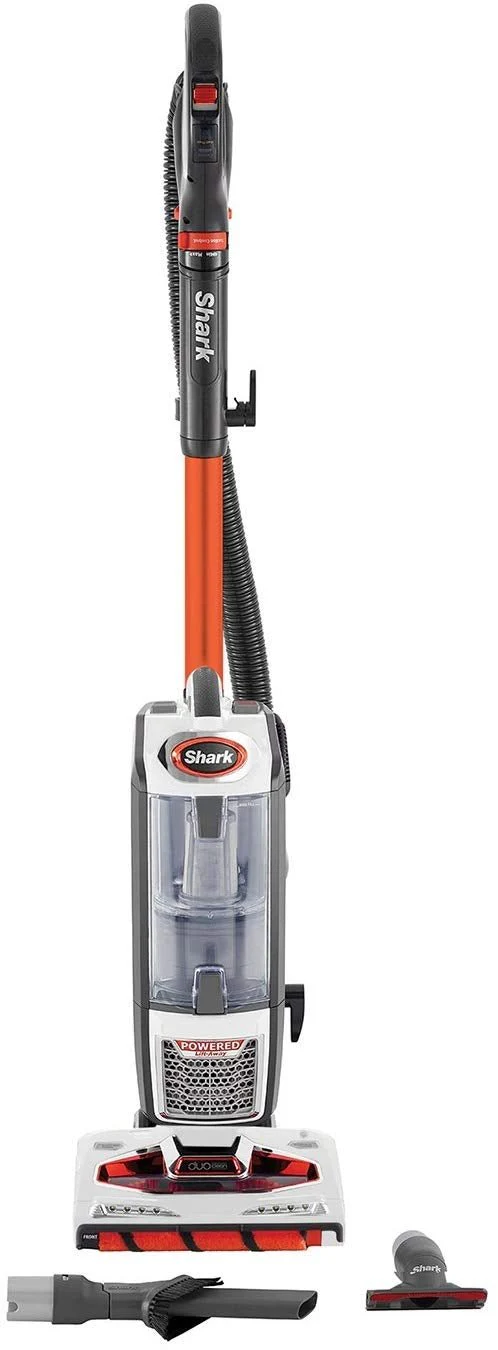 SHARK 220 volt vacuum NV801 UPRIGHT VACUUM CLEANER POWERED LIFT-AWAY, POWERFUL, WHITE AND CHARCOAL GREY 220v 240 volts