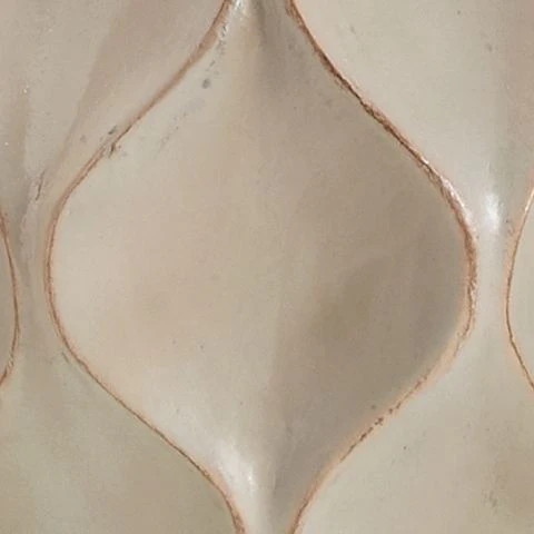 Edselham - Paper Table Lamp - Distressed Cream