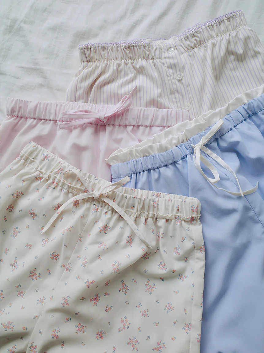 Print Variation Pajama Pants