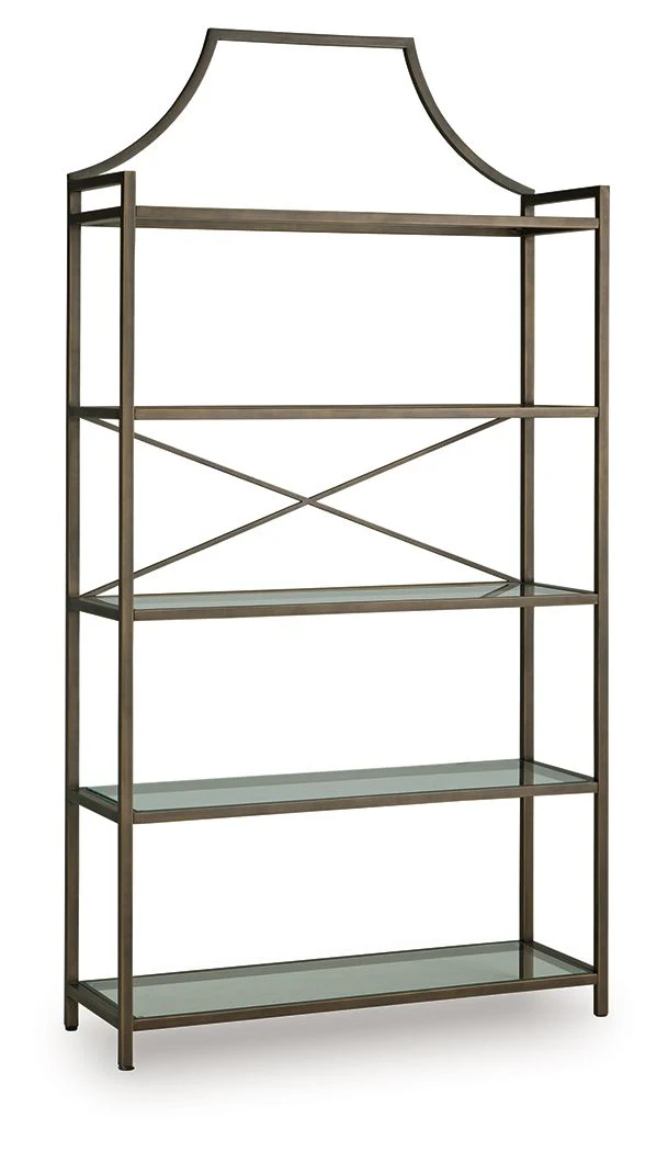 Bernonly - Bookcase - Antique Bronze Finish