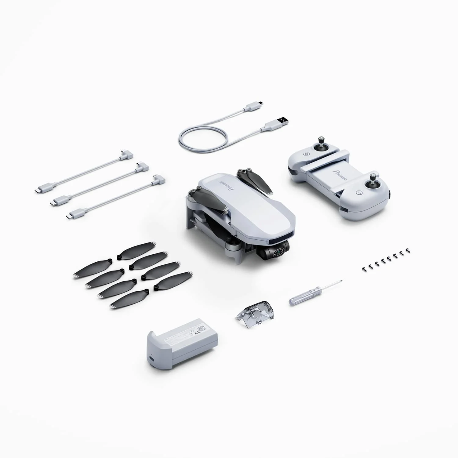 ATOM GPS Drone with 4K 3-Axis Gimbal, 6 km Video Transmission, Visual Tracking, C0