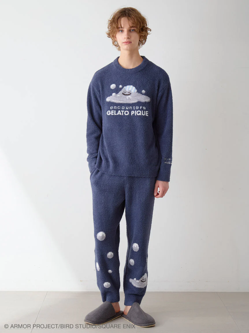 [Dragon Quest] Men’s Baby Moco Pullover & Monster Long Pants Set