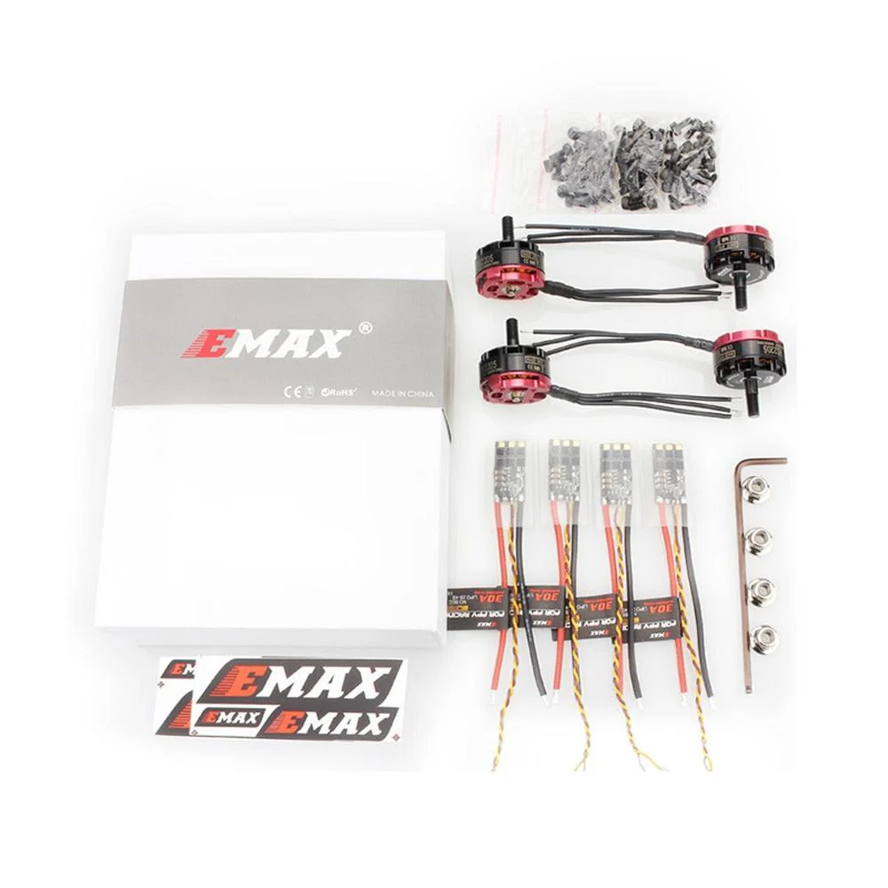 Emax RS2205S Brushless Motor - 2300KV/2600KV RaceSpec Motor(With Bullet 30A Combo)