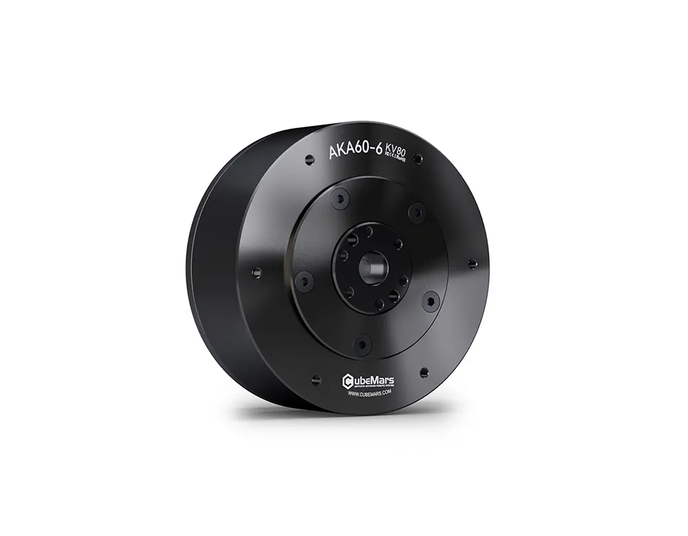 CubeMars AKA60-6 KV80 Robotic Actuator for AGV & Wheeled Robot, 3Nm Torque, High Radial Load 18kg Robot Motor