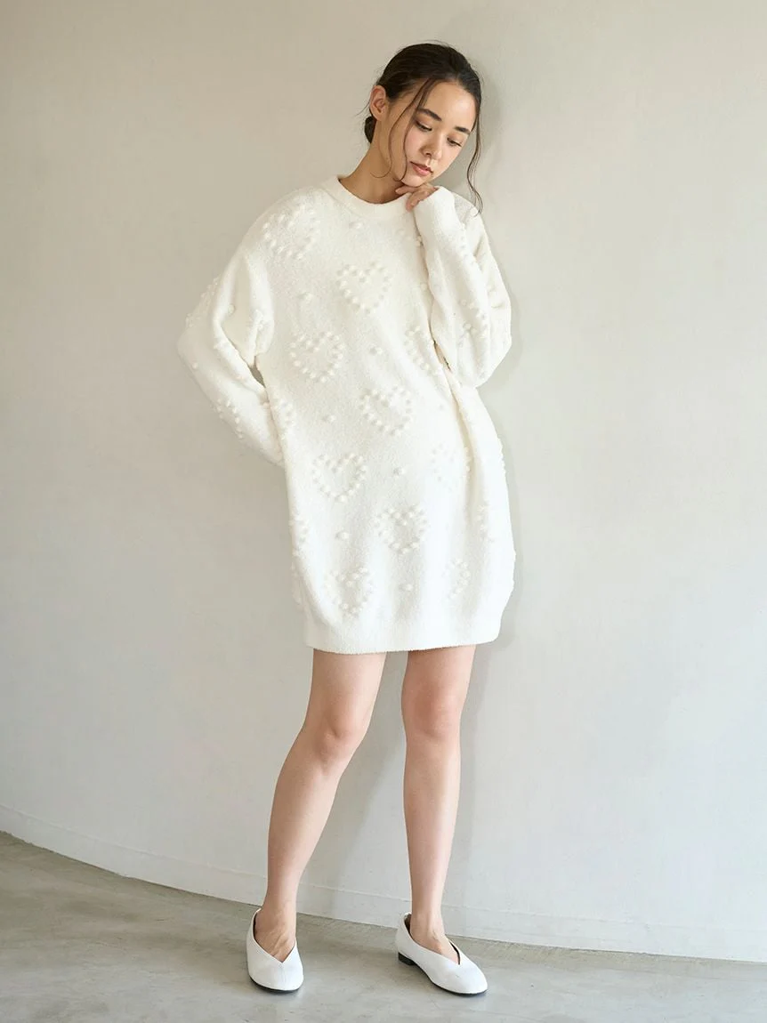 Heart Knit Dress