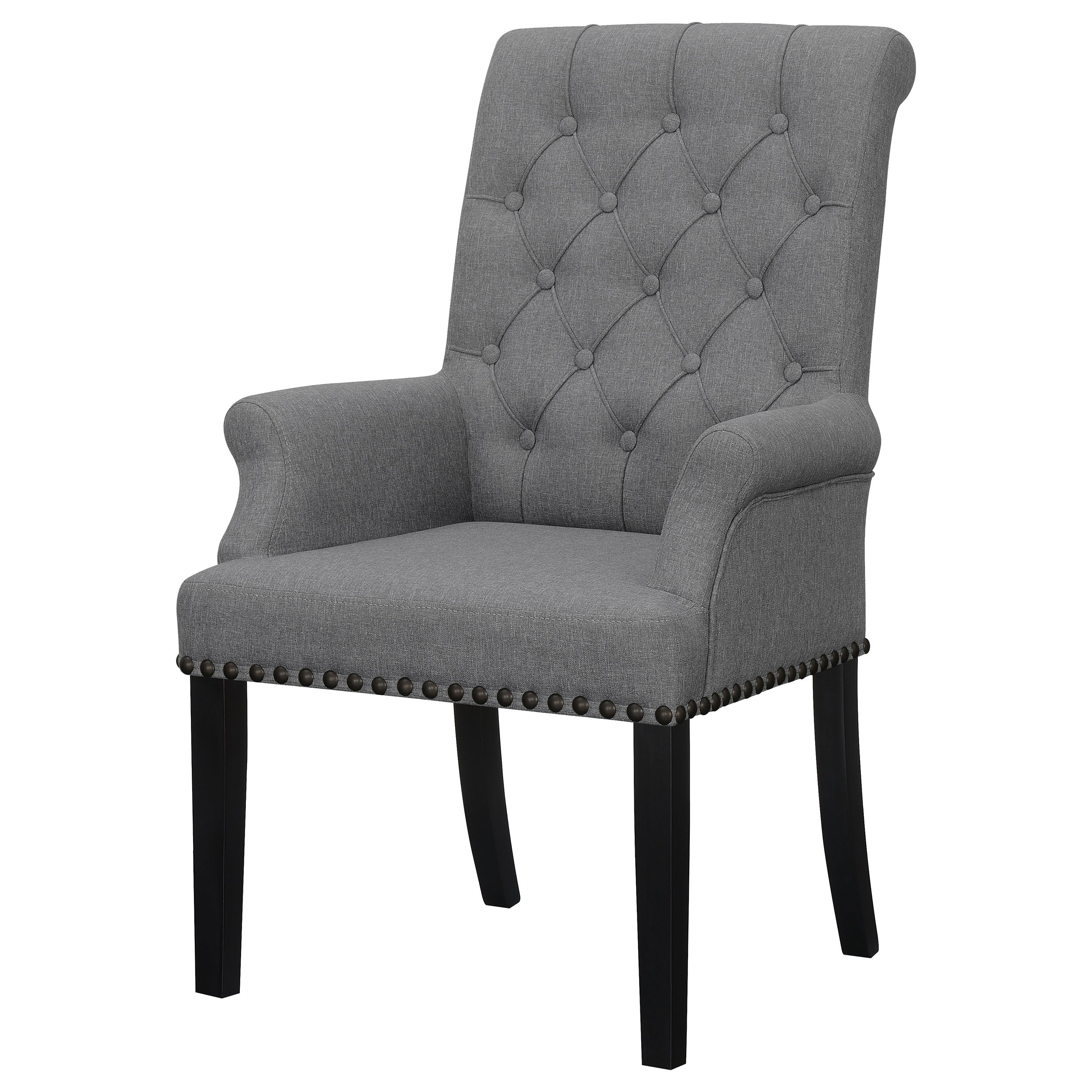 Alana Fabric Upholstered Dining Arm Chair