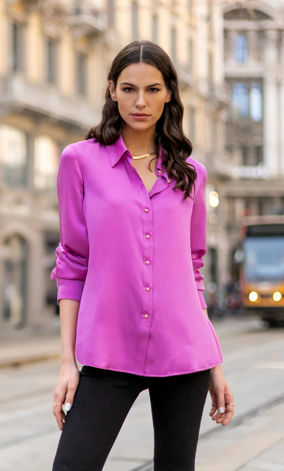 Milano Silk Blouse - Seasonal Collection