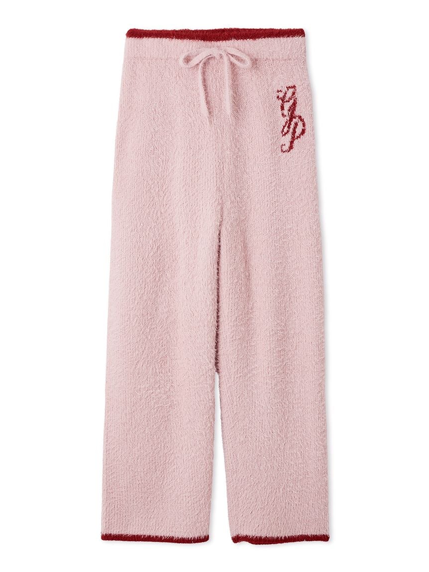 Glittering Feather Pants