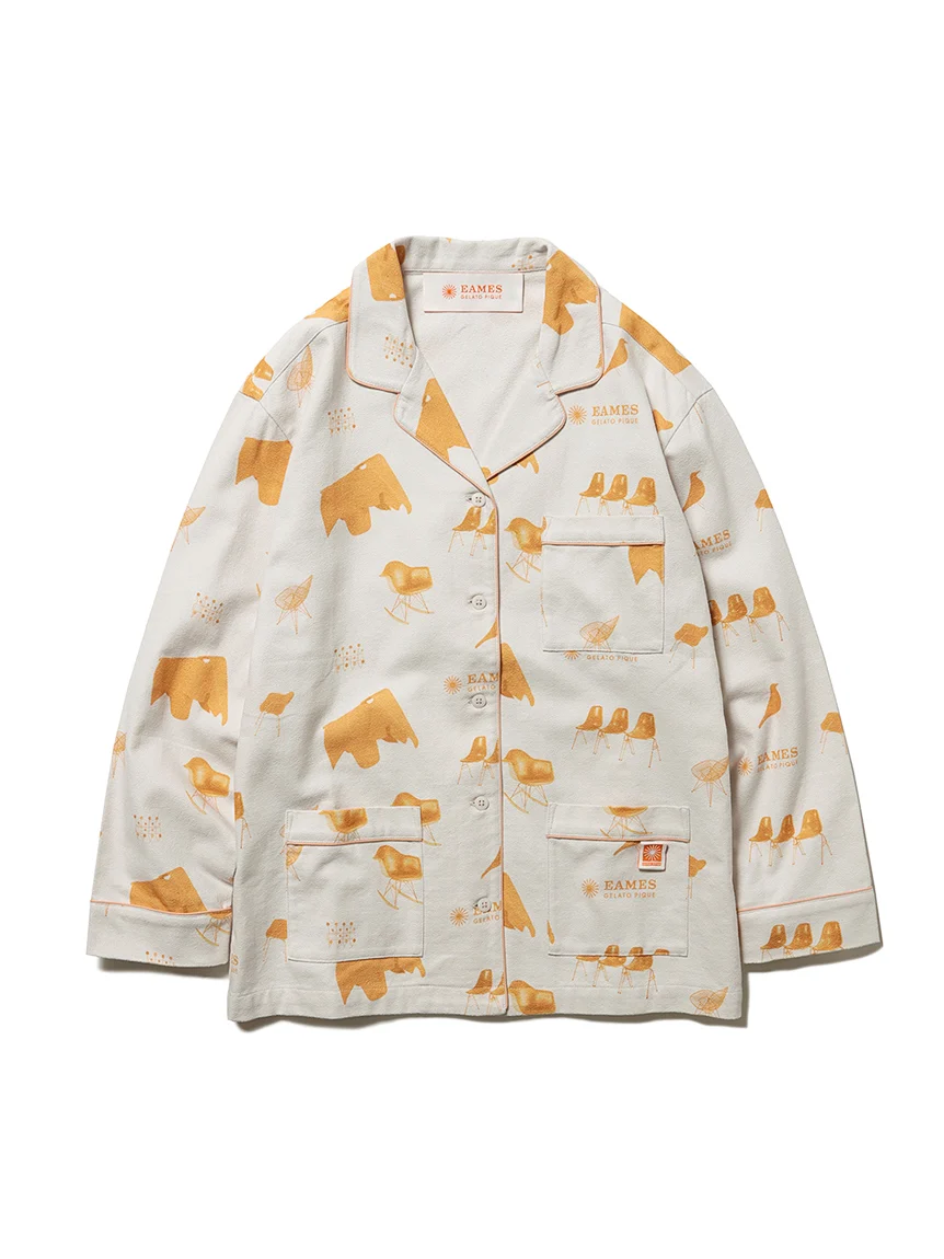 EAMES Chair Motif Women's Sleepwear Shirts