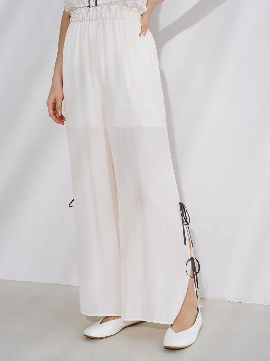 Satin Airy Long Pants