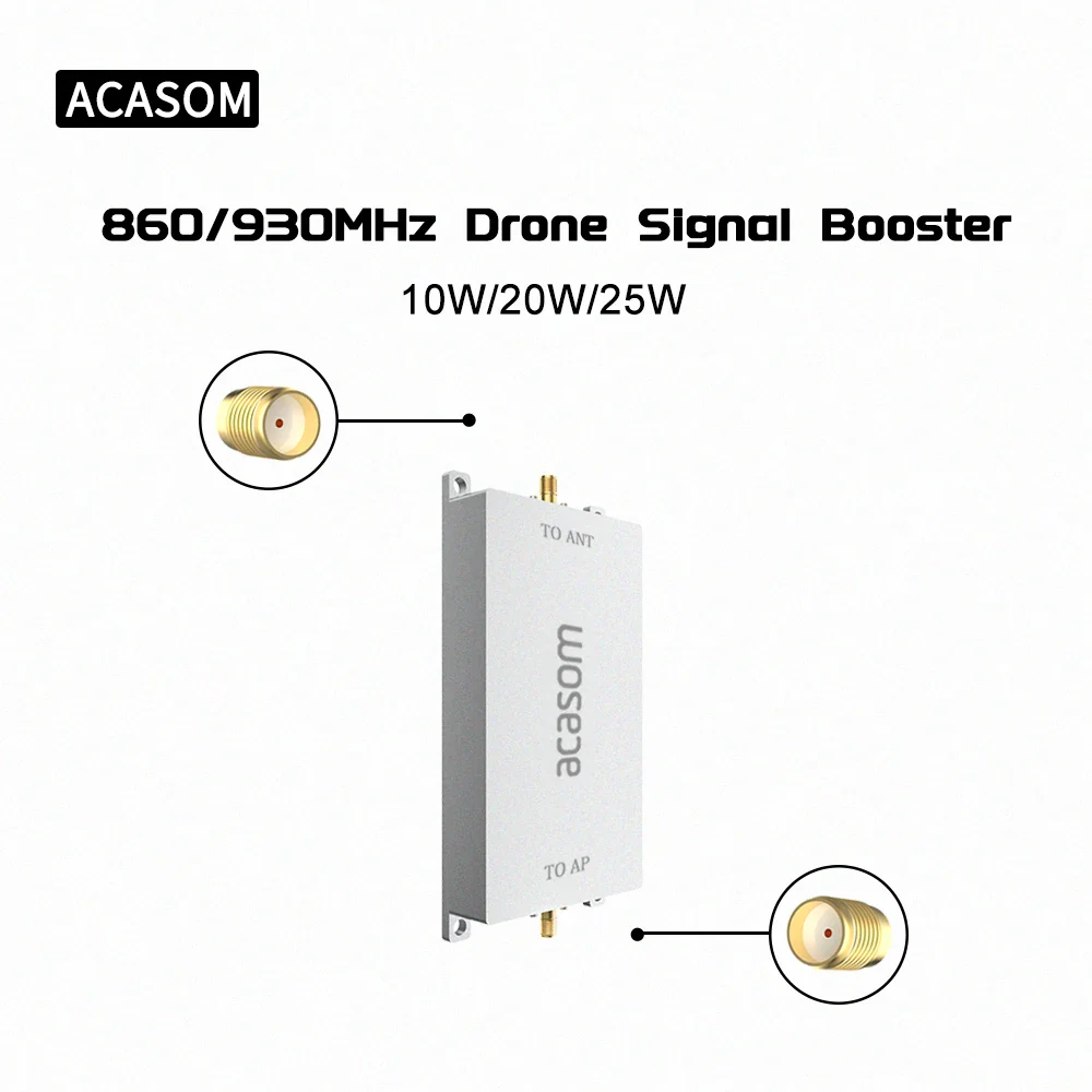 868MHz  915MHz 10W 20W Drone  FPV Signal Amplifier Extender Signal Booster Drone Range Extender Tarot FPV Image Transmission