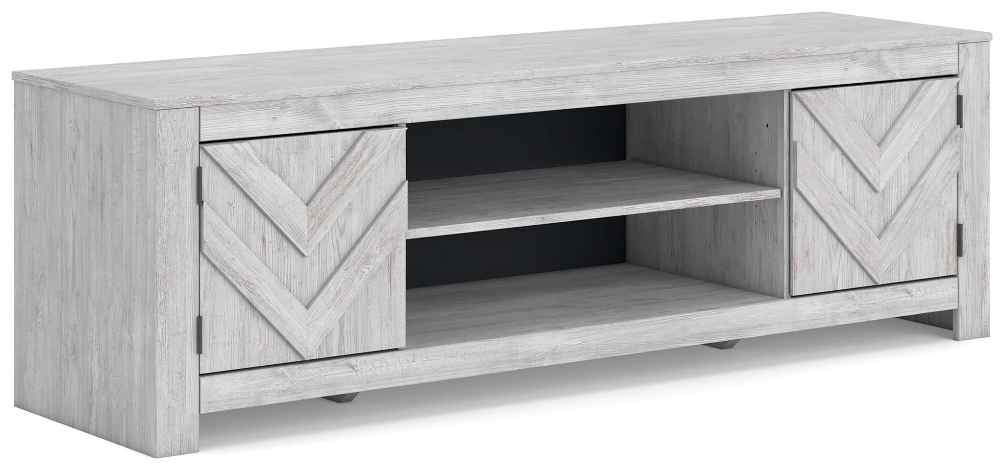 Cayboni - LG TV Stand With Fireplace Option