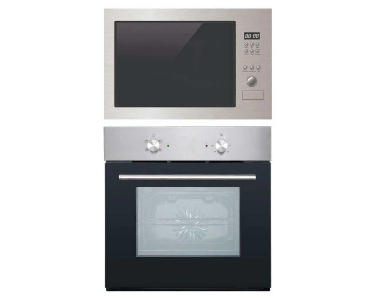 CulinaEurope 220 volts Built in Oven and microwave combo 220v 240 volt CataUbcombi31ss220v and CataCUL57MMS220v