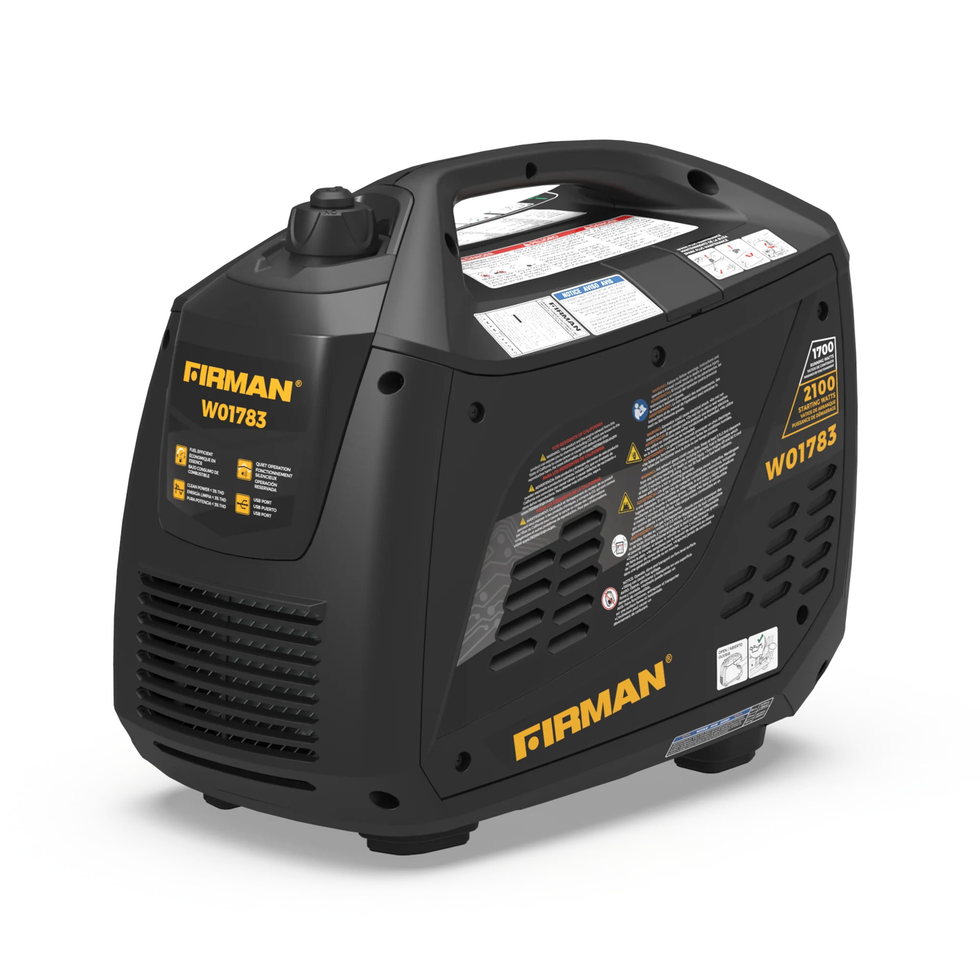 Inverter Portable Generator 2100W Recoil Start