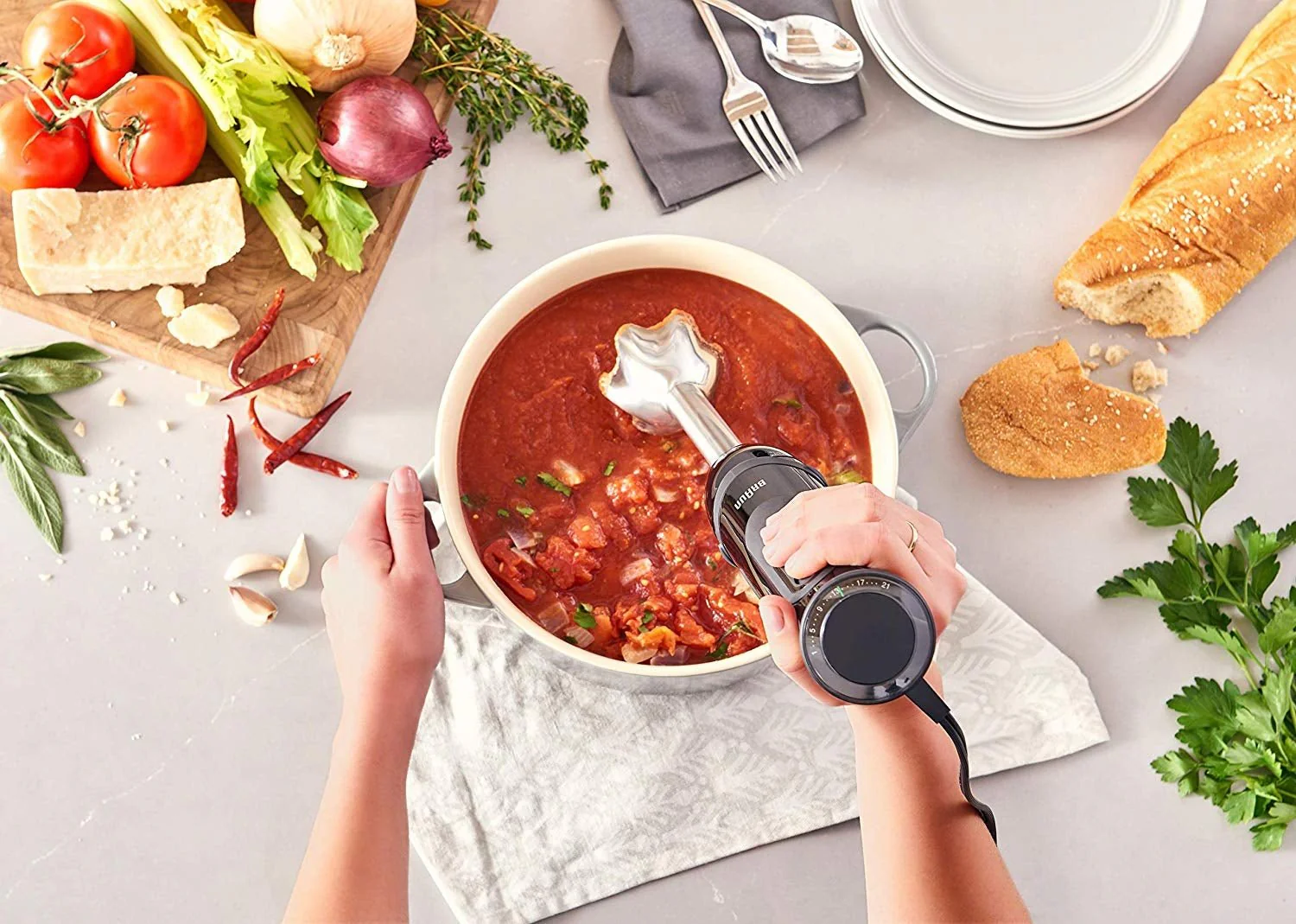 Braun MQ5000 21 speed 220 volt Hand Blender 220v 240 volts 50 hz