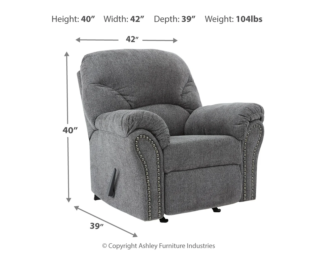 Allmaxx Rocker Recliner