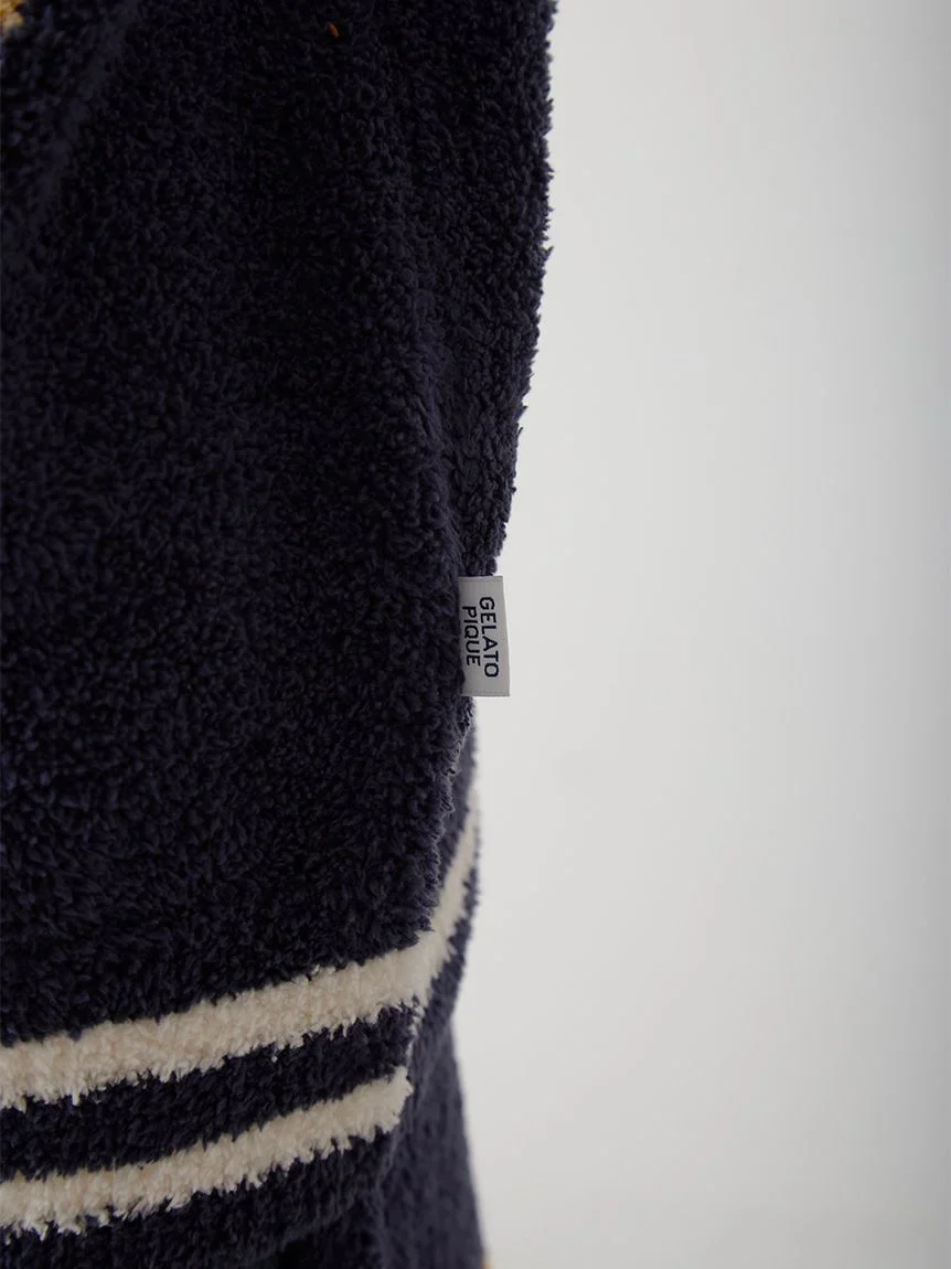 [Hirano Toshiyuki] Men's Powder Hamburger Jacquard Blouson