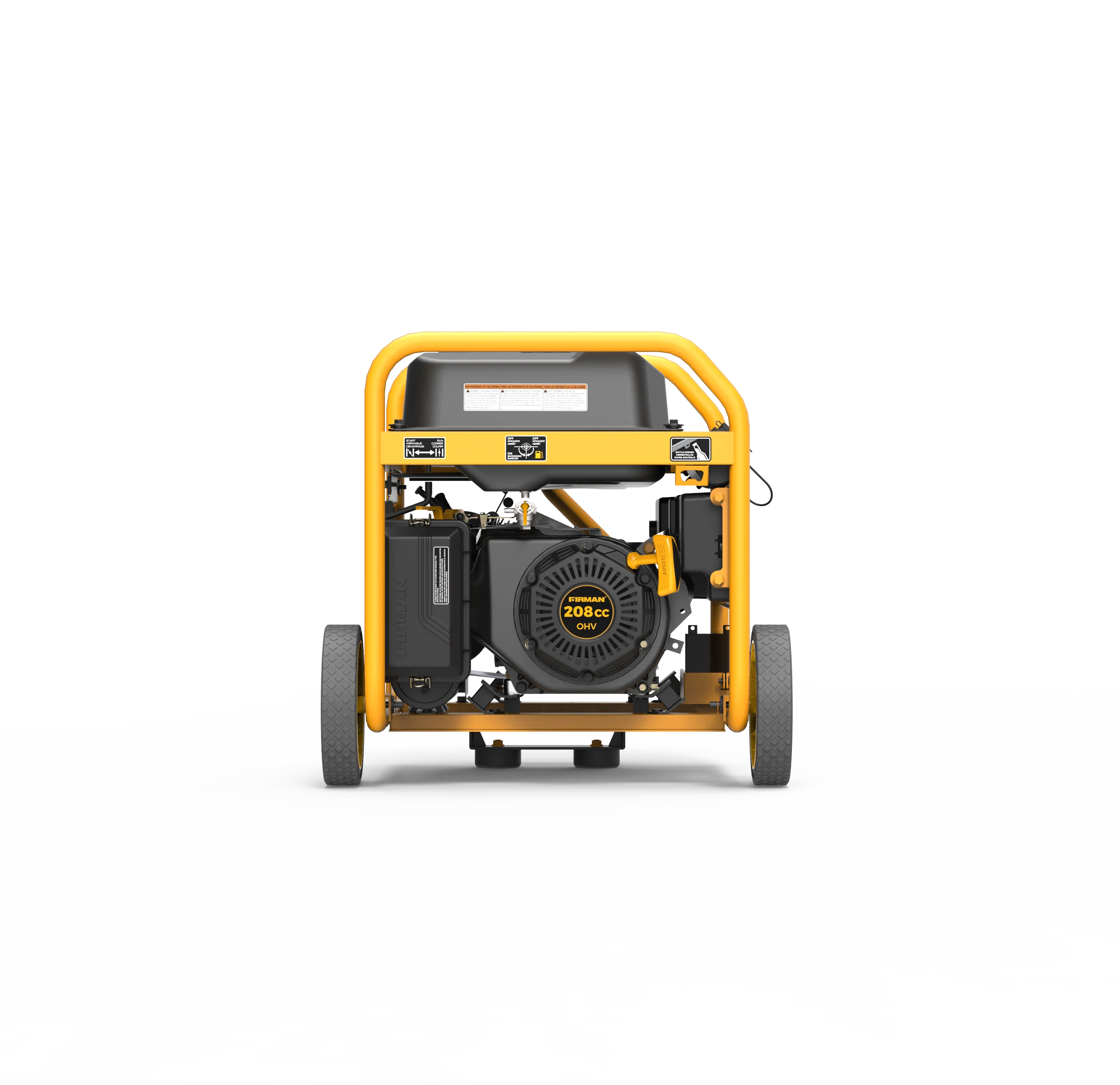 Gas Portable Generator 4550W Remote Start 120/240V