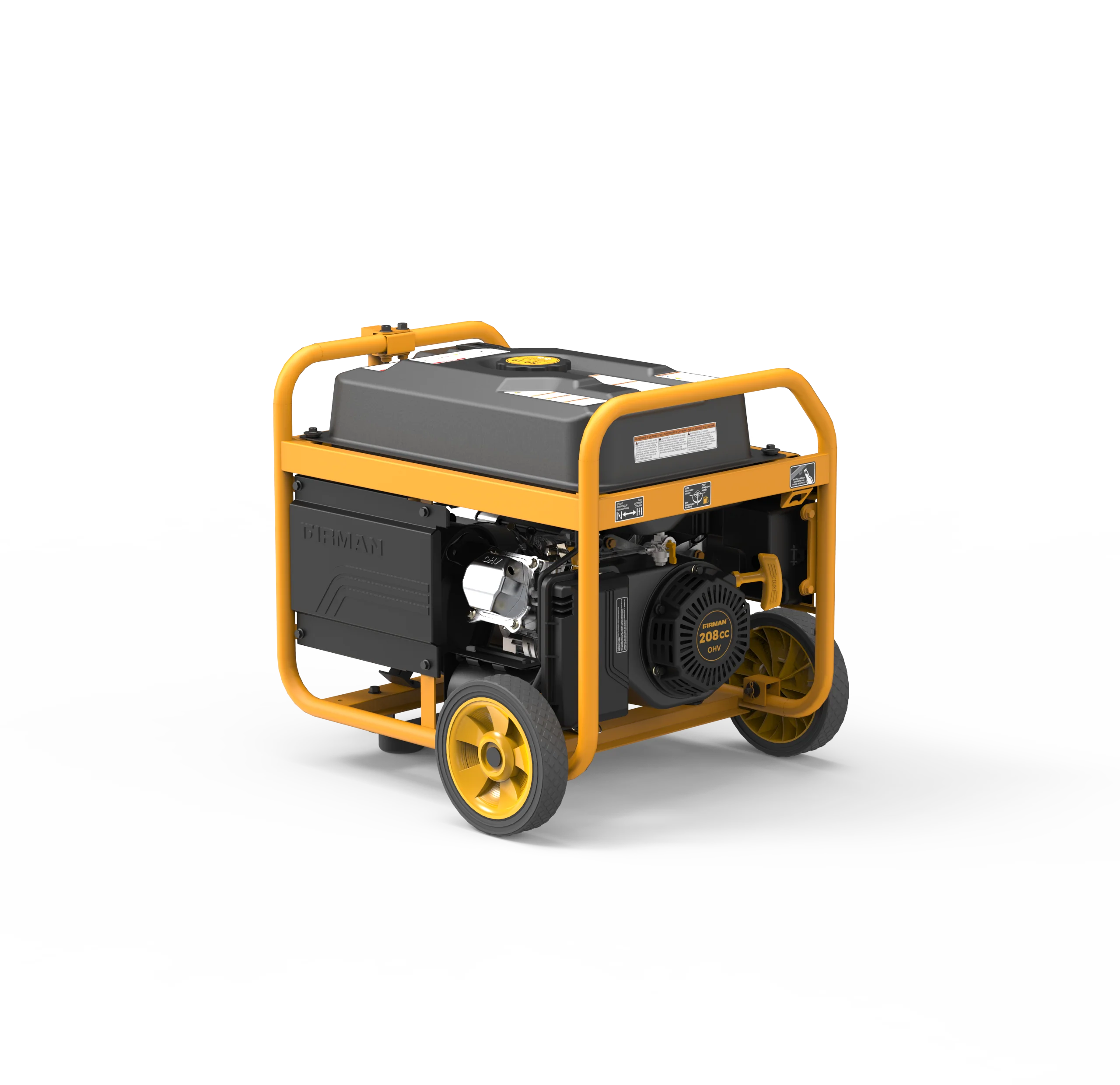 Gas Portable Generator 4550W Remote Start 120/240V