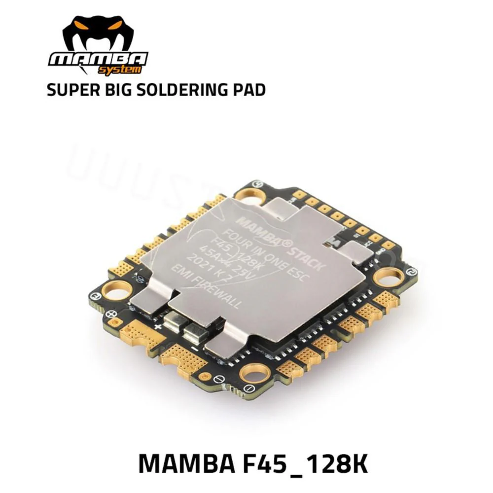 DIATONE MAMBA F45_128K BL32 ESC - 4IN1 45A ESC 6S Dshot1200 Electronic Speed Controller for RC FPV Racing Drone