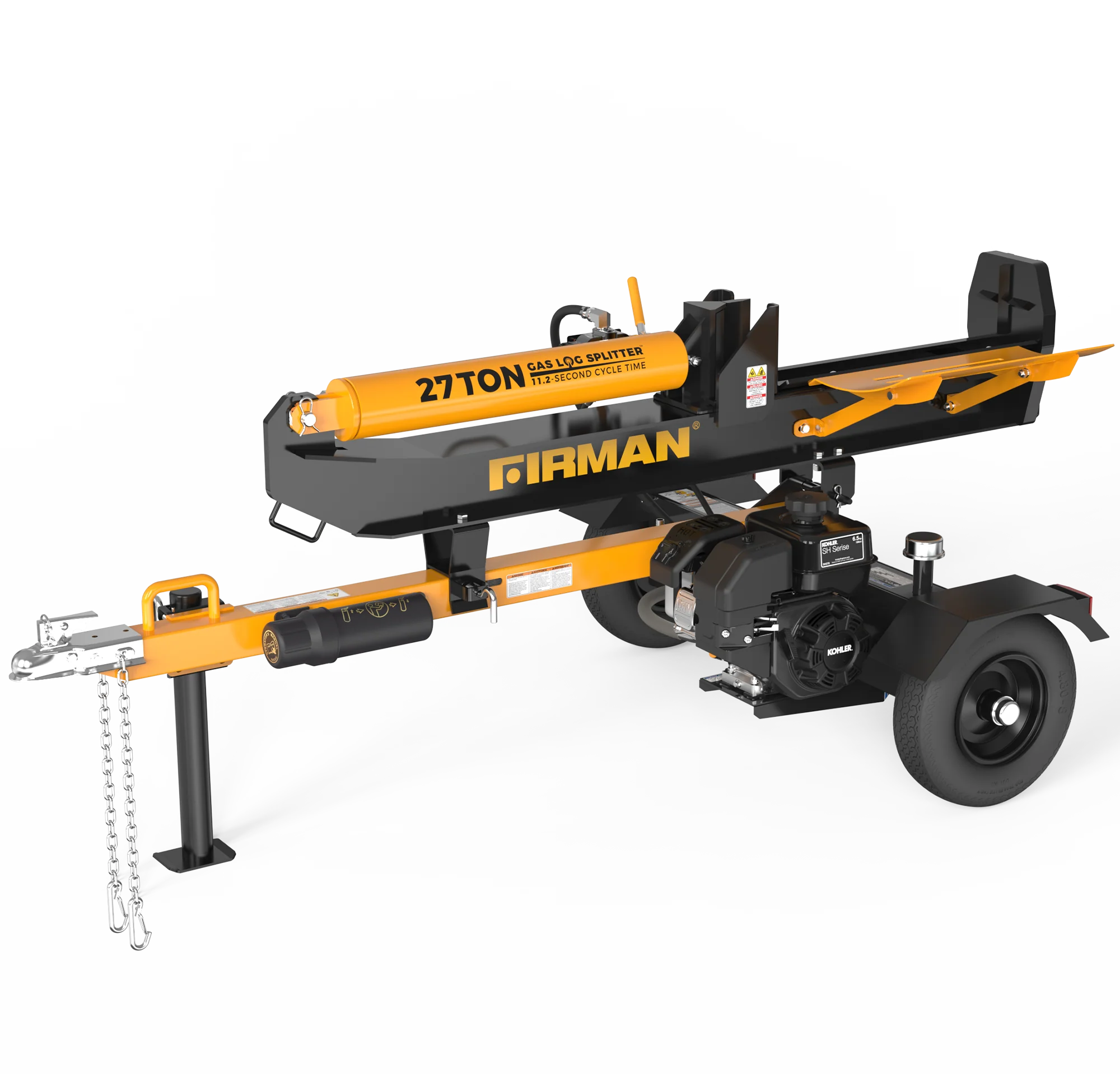 27-Ton Log Splitter