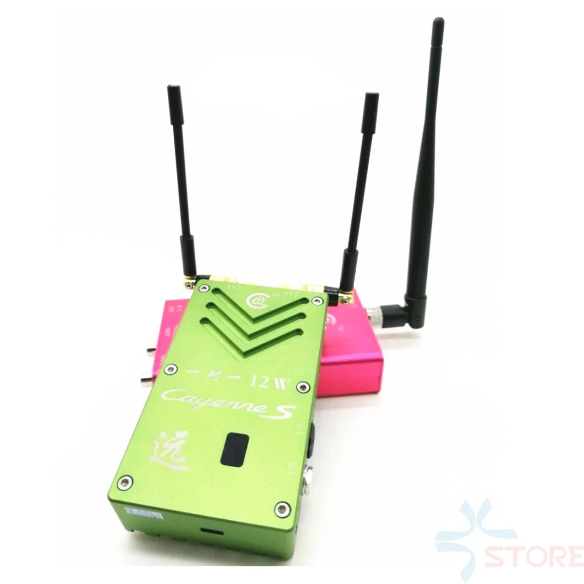 1.2G 12W 6CH VTX / VRX - No delay Not interference Long Distance 1.2g 12000mW Video Audio Transmitter transmission cctv transceiver