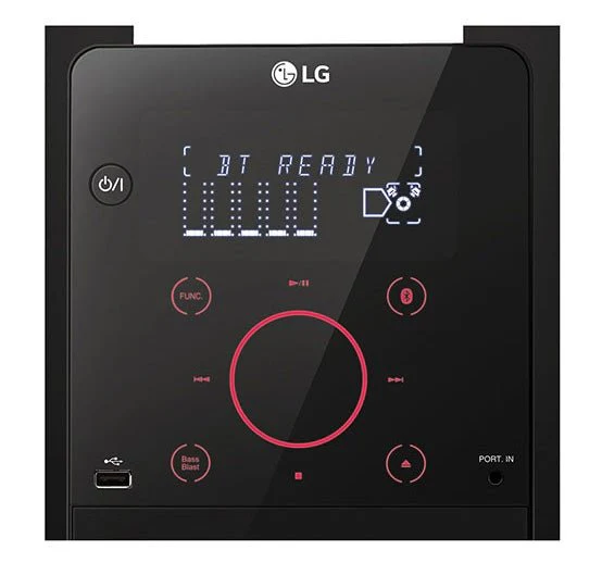 LG CM2760 Micro Hi-Fi 160-watt Audio System for 110 - 240 Volts